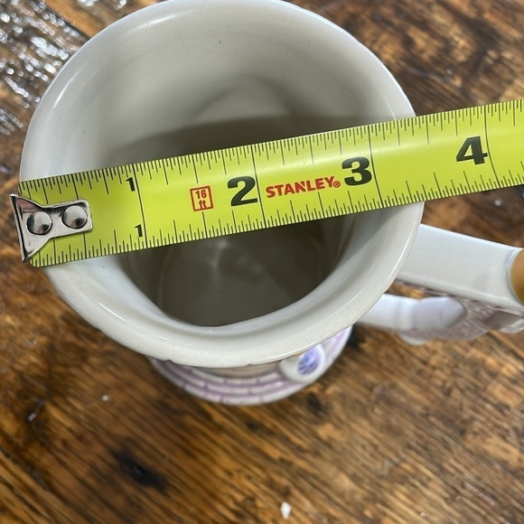 Disney Jasmine Aladdin 3D Figural Castle Mug NWT vintage - Picture 10 of 10